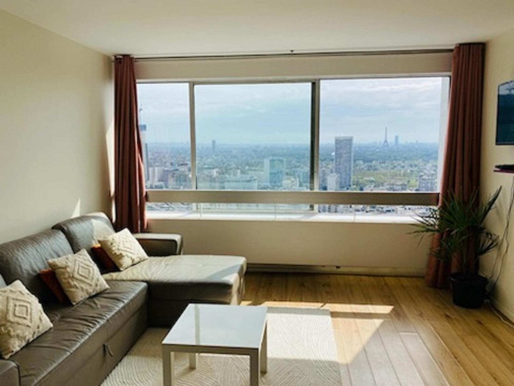 Apartment Paris La Defense Eiffel Tower Outlook Puteaux Exterior photo